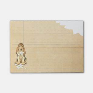 Bloco De Notas Meu Bloodhound comeu meus trabalhos de casa