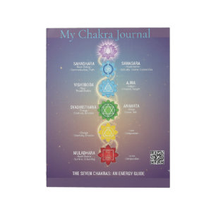Bloco De Notas Meu Caderno de Diário dos Chakras