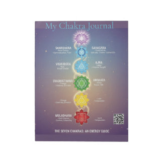 Bloco De Notas Meu Caderno de Diário dos Chakras