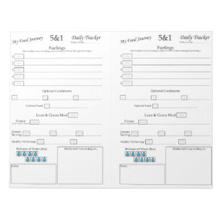 Bloco De Notas Meu Controlador de Comida 5 - 1