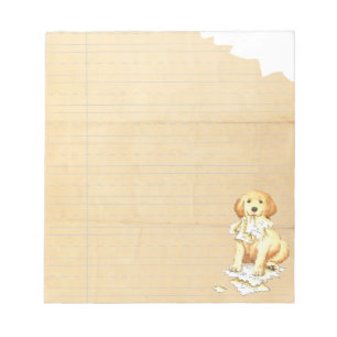 Bloco De Notas Meu ouro comeu meus trabalhos de casa