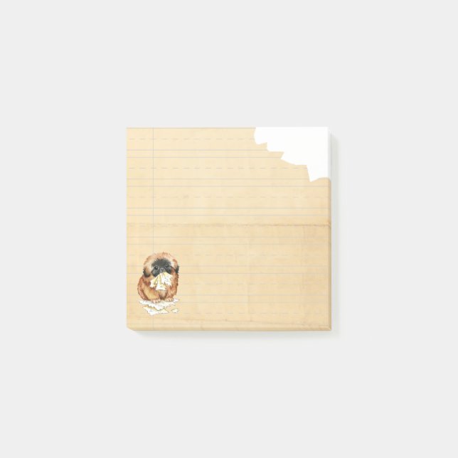 Bloco De Notas Meu Pekingês Comeu Minha Casa (Frente)