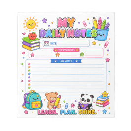 Bloco De Notas Meu Planejador Diário