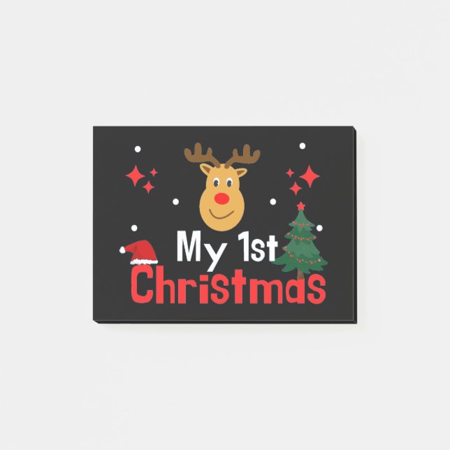 Bloco De Notas Meu Primeiro Natal (Frente)