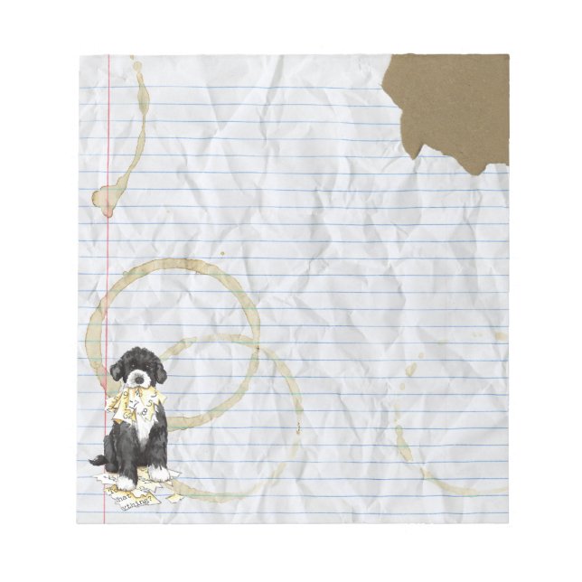 Bloco De Notas Meu PWD Comeu Meu Plano de Lição (Frente)