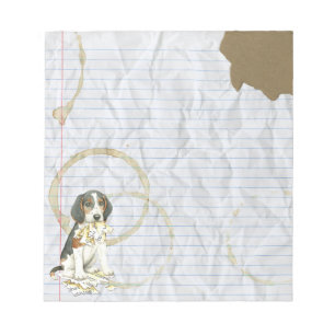 Bloco De Notas Meu Treeking Walker Coonhound Comeu Meu Plano De L