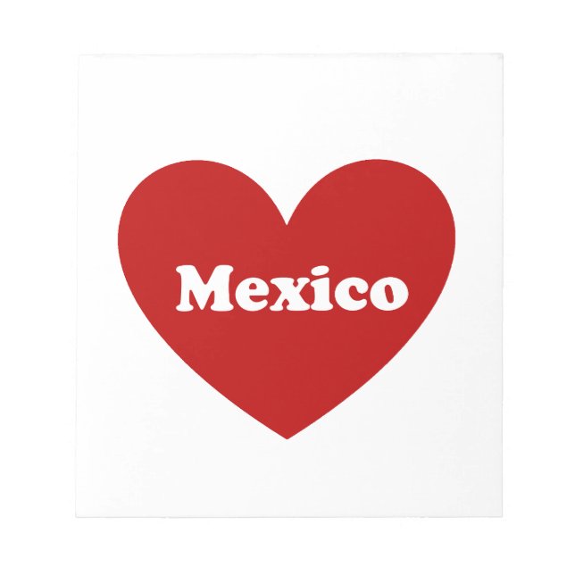 Bloco De Notas México (Frente)
