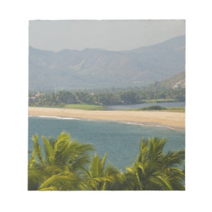 Bloco De Notas México, Jalisco, Barra de Navidad. Praia da Cidade
