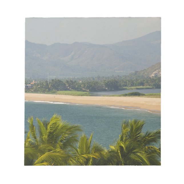 Bloco De Notas México, Jalisco, Barra de Navidad. Praia da Cidade (Frente)