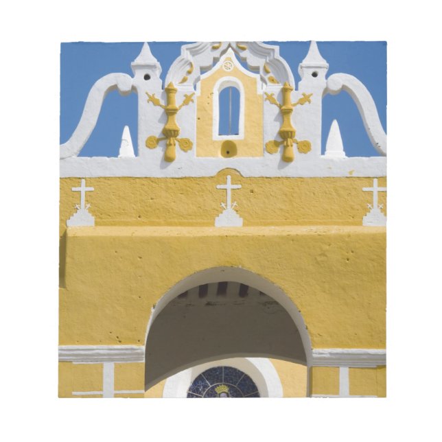 Bloco De Notas México, Yucatán, Izamal. O Convento Franciscano (Frente)