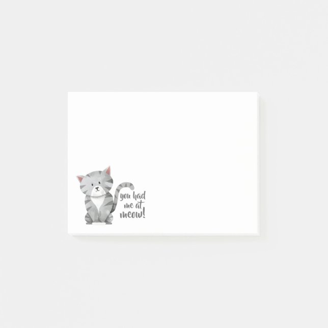 Bloco De Notas Miau (Frente)