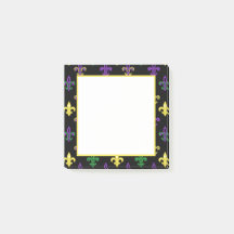 Miçangas Fleur de Lis - Notas Negras