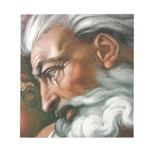 Bloco De Notas Michelangelo Criação Adam Deus Arte
