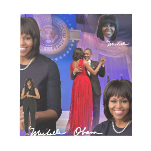 Bloco De Notas Michelle Obama
