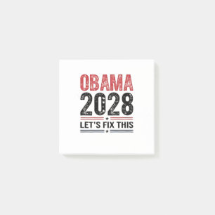 Bloco De Notas Michelle Obama para o Presidente Obama 2028
