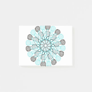 Bloco De Notas Microfone desenhado à mão