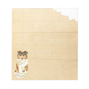 Bloco De Notas Minha Collie Comeu Meu Trabalho De Casa