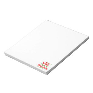 Bloco De Notas Minha Cor Favorita É Luzes De Natal