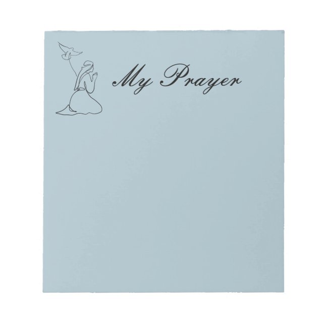 Bloco De Notas Minha Guia Nota de Oração Nota adesiva (Frente)