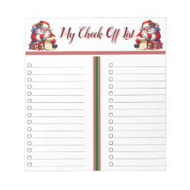 Bloco De Notas Minha lista de verificação de feriado