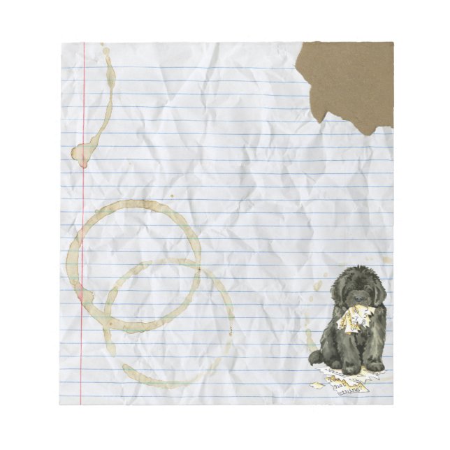 Bloco De Notas Minha Terra Nova Comeu meu Plano de Lição (Frente)