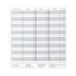 Bloco De Notas Mini Luta Pad de Pontuação