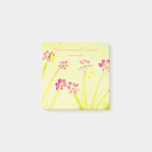 Bloco De Notas Mini Nota Personalizada (Frente)