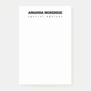 Bloco De Notas Minimalista Criativo Único da Tendência Moderna