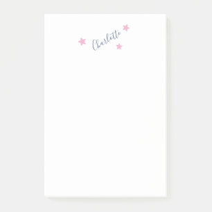 Bloco De Notas Minimalista Elegante Clássico Nome Profissional