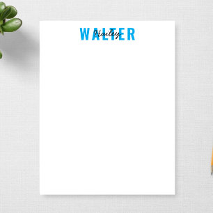 Bloco De Notas Minimalista para Office ou Uso Pessoal Personaliza