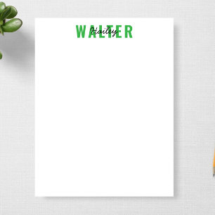 Bloco De Notas Minimalista para Office ou Uso Pessoal Personaliza