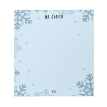 Bloco de Notas Minimalista Tons Pastel Azul Formas