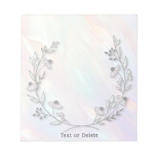 Bloco de notas mínimo com ventilador