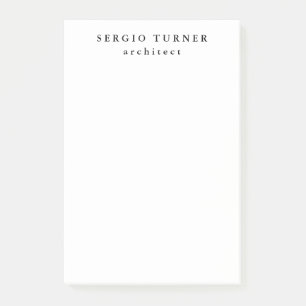 Bloco De Notas Mínimo de tendências profissional