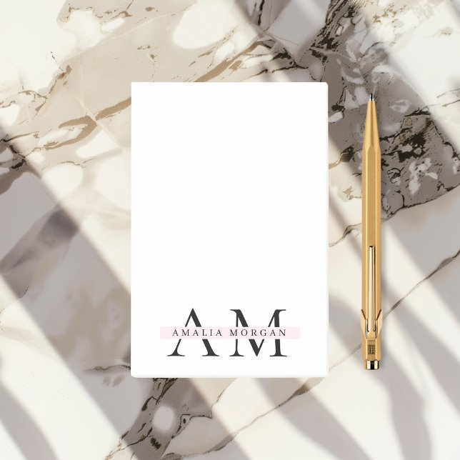 Bloco De Notas Mínimo inicial e personalizado (Criador carregado)