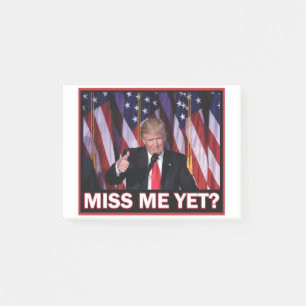 Bloco De Notas Miss-Me-Ainda-Trump