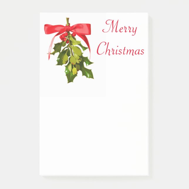 Bloco De Notas Mistura Feliz de Natal (Frente)