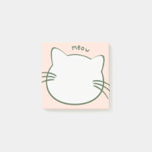 Mocho de Forma Gato Verde Amarelo