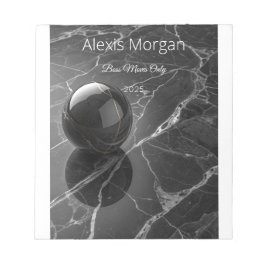 Bloco De Notas Modelo de Borda Minimalista Rosa-Roxo Moderno