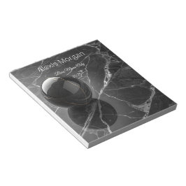 Bloco De Notas Modelo de Borda Rosa-Roxa Minimalista Moderna