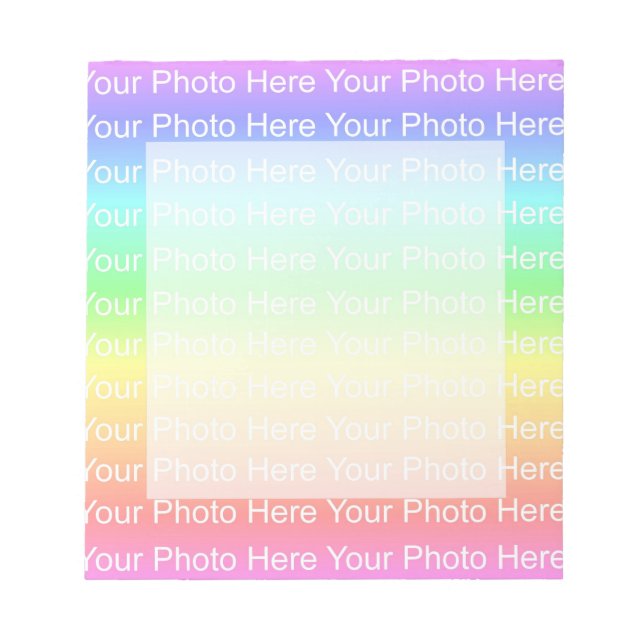 Bloco De Notas Modelo de Fotografia DIY (Frente)