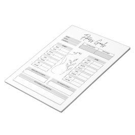 Bloco de notas Modelo do Controlador de Malhação U