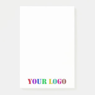 Bloco De Notas Modelo do logotipo de empresa personalizado Notas