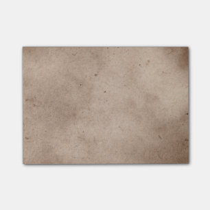Bloco De Notas Modelo do papel de pergaminho de Brown escuro do