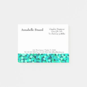 Bloco De Notas Modelo Teal