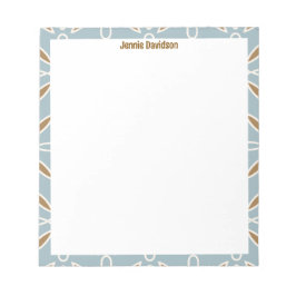 Bloco De Notas Modern Aesthetic Typography with Stylish Border