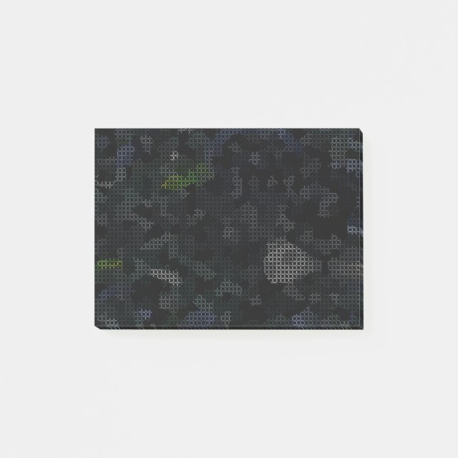 BLOCO DE NOTAS MODERN_ELEGANT_THE ABSTRATO_ART _BLACK (Frente)