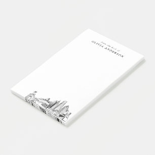 Bloco De Notas Modern Miami Professional Gift Personalizado