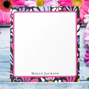 Bloco De Notas Modern Trendy Fun Bohemian Girly