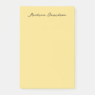 Bloco De Notas Moderno Minimalista Simples Cor de Jasmim Criar No